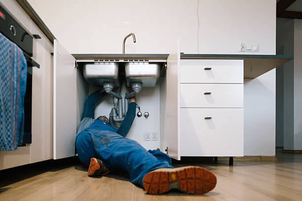 Professional Leak Detection technician working in Racine, WI